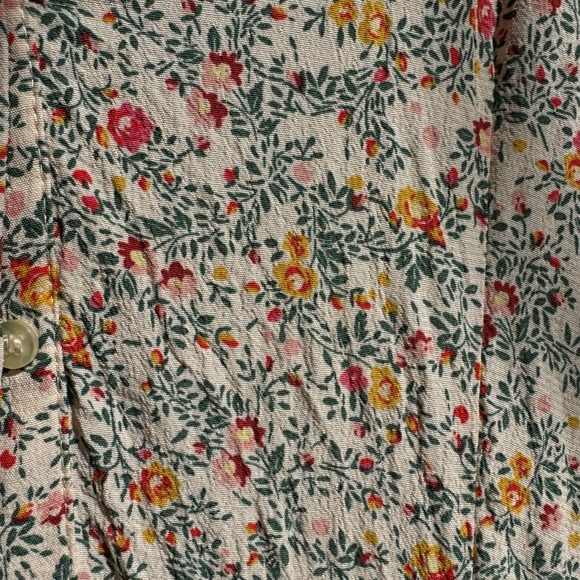 ZARA Ditsy Floral Midi Dress - Picture 5 of 5